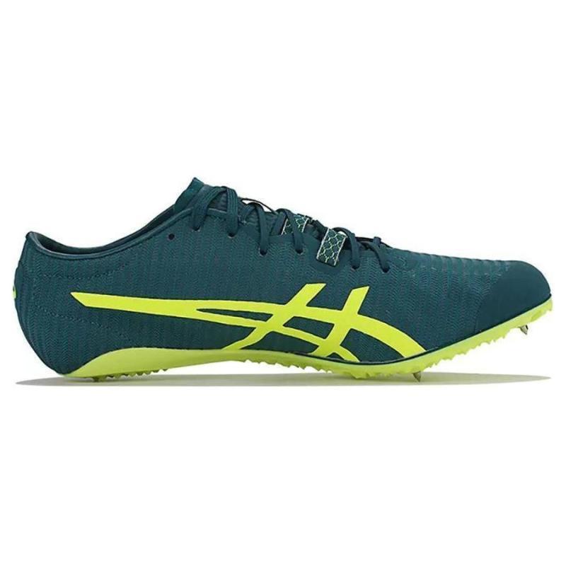 Asics SonicSprint Elite2 Cushioning Wear-Resistant Low-Top Running Shoes Unisex Green Yellow Casual 1093A031-300