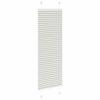 Light Grey Pleated Blind 50X150 Cm Fabric Width 49.4Cm