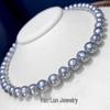 Gray Freshwater Pearl Necklace with Strong Luster – Comparable To Seawater Akoya