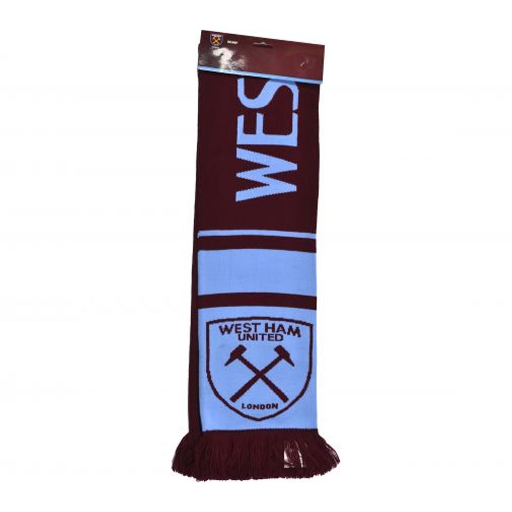West Ham United FC Nero Scarf