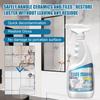 100ml Badezimmer-Schrubbfreier Kalkentferner - Schnelle Dekontamination und Glanzwiederherstellung für Keramik und Fliesen