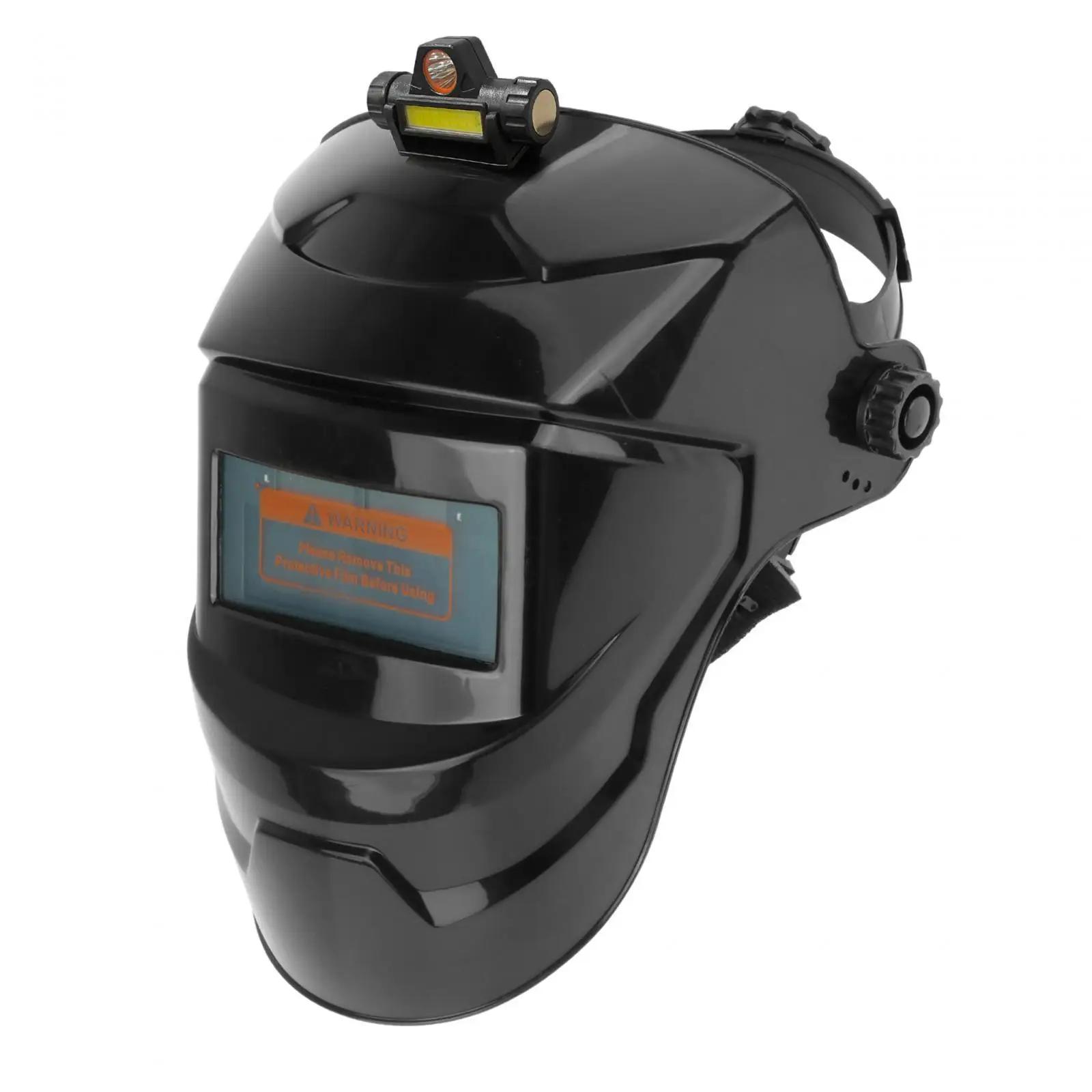 

Защитная маска Сварочный шлем с автоматическим затемнением на солнечной батарее с функцией True Color для TIG MIG сварки Шлем-капюшон Высокое качество