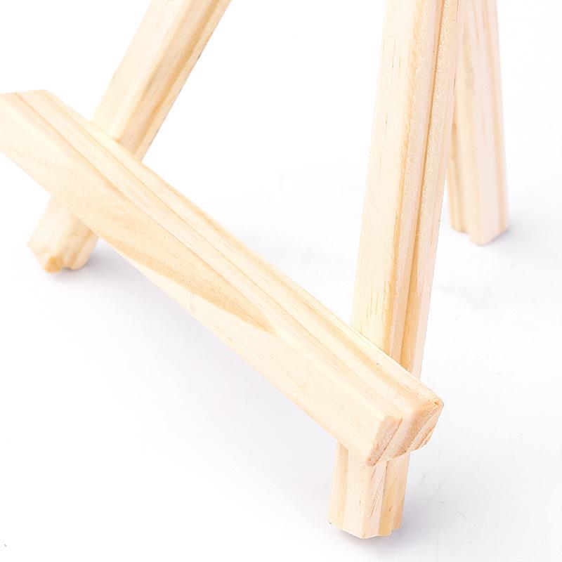 Children's Wooden Mini Easel: 14x20 Painting Display, Desktop Phone Holder, Picture Frame Tripod