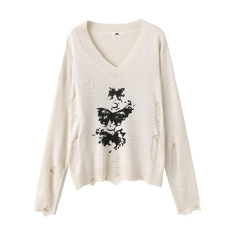 

Это новый стильный и нишевый ажурный свитер для полных женщин на осень и зиму. 6XL абрикосовый