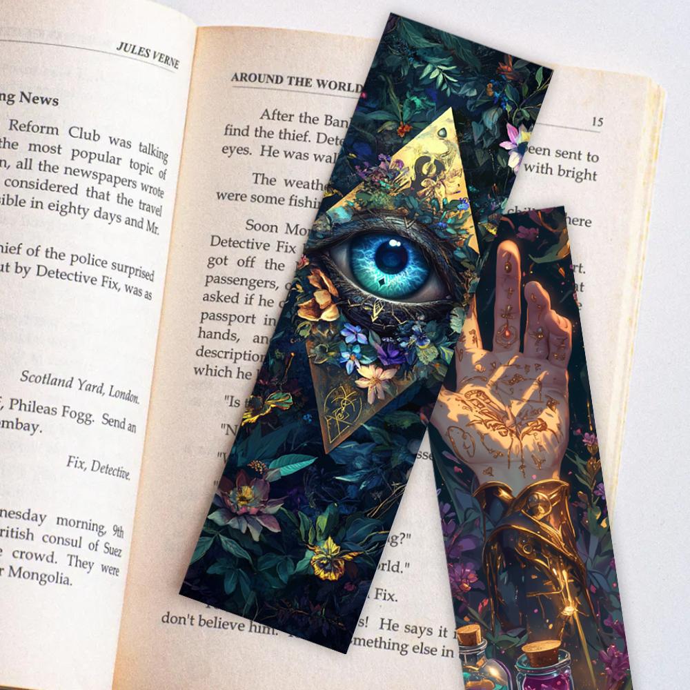 32 Stück, Fantasy-Lesezeichen, Schulanfang, Weihnachten, Halloween, Lehrertag, Geeignet für Leser und als Geburtstagsgeschenke.