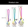 Interactively Pet Ball Flashing Rolling Jumping Waterproof Dog Chew Toy Ball for Aggressive Chewers