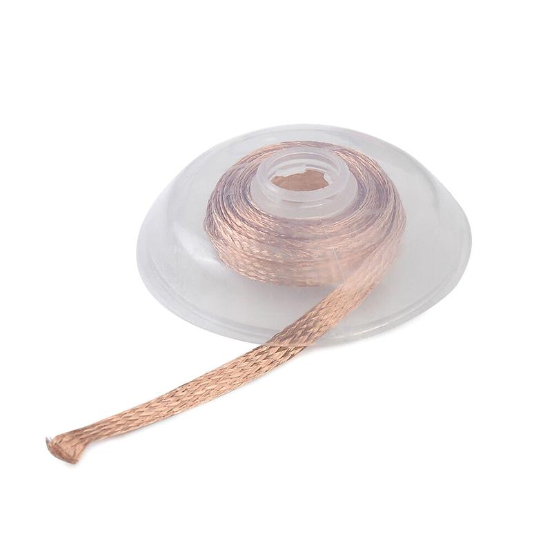 1 szt. 3,0 mm 1,5 m 3,0 m taśma do odlutowywania narzędzie do usuwania lutu knot do drutu narzędzie do naprawy