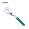 1PC Versatile F-Type Adjustable Wrench Right-angle Wrench Universal Key Ratchet Torque Pipe Spanner Plumbing Repair Hand Tools