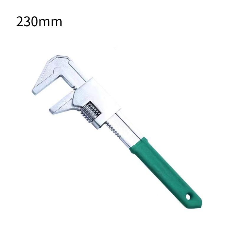 1PC Versatile F-Type Adjustable Wrench Right-angle Wrench Universal Key Ratchet Torque Pipe Spanner Plumbing Repair Hand Tools