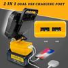 5-inch Outdoor Work Light - 20V Lithium Battery Camping Light Compatible with DeWalt Repair Tools