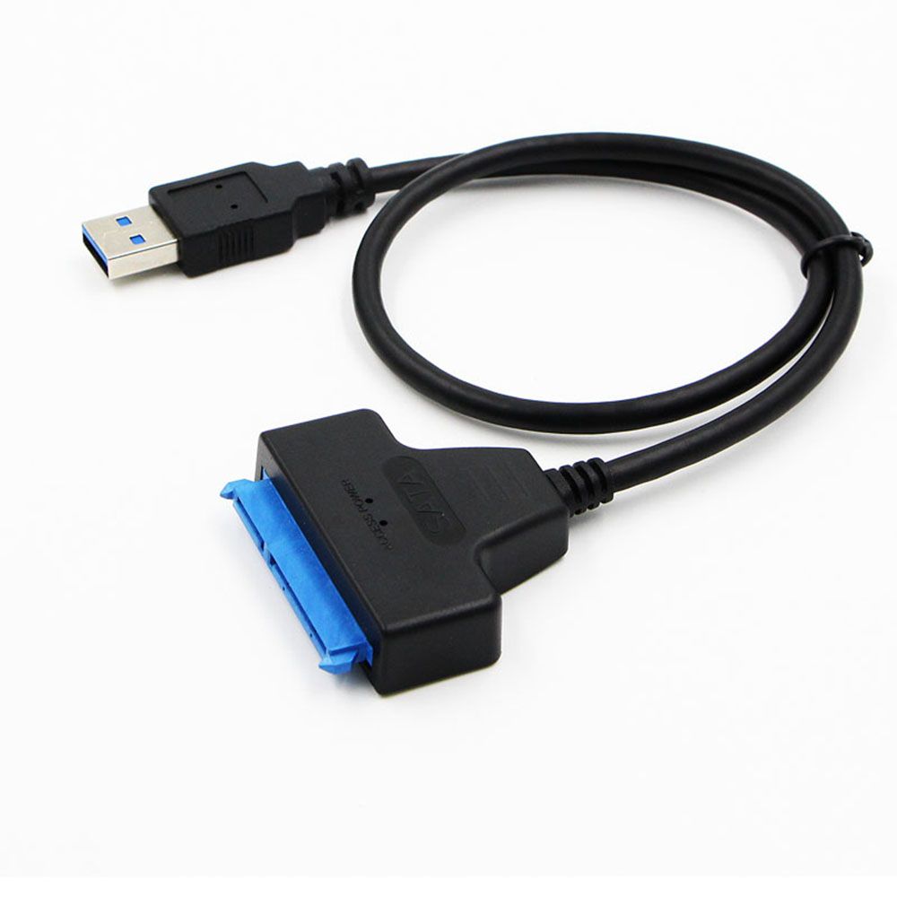 External HDD SSD LED Indicator Adapter Cable 22 Pin Converter USB 3.0 To SATA Hard Disk Driver