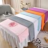 Beauty Massage Bed Cover Sheet SPA Massage Bed Table Cover W/ or W/o Face Hole Body Spa Salon Bedspread Home Decoration