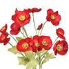 4 Heads Artificial Bouquet Simulation Poppies Fake Silk Flower For Home Wedding Party Decoration