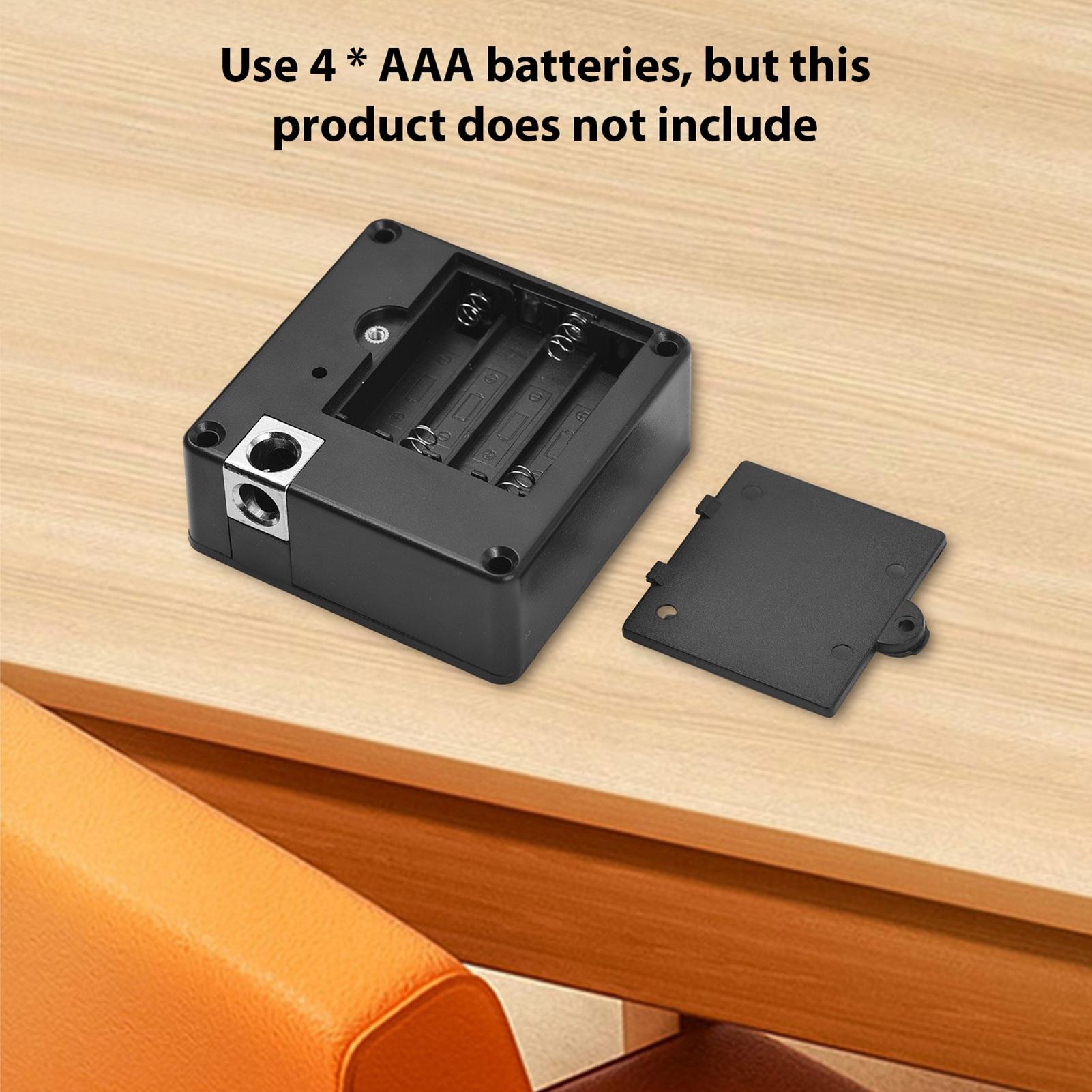 

Drawer Lock Easy to Install Programmable RFID Electronic Sensor Cabinet Lock for Home Office чёрный