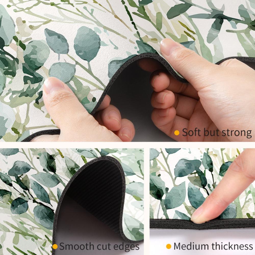 Bathroom Absorbent Floor Mat Household Luxury Flower Toilet Non-slip Foot Mat Quick-drying Door Mat