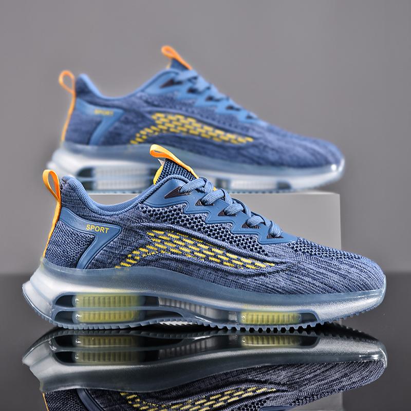 

Высококачественные кроссовки Мужской тренд Красные кроссовки на платформе Мужские повседневные Белые спортивные кроссовки для ходьбы Мужские кроссовки 38 синий