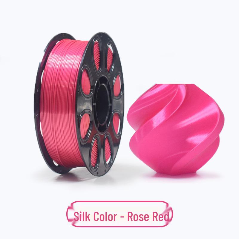 Filamento PLA Seda para Impressora 3D: Macaron Degradê Multicor, Alta Velocidade, 1KG/1.75mm, Personalizável