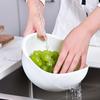 Plastic Rice Washing Bowl With Strainer Efficiently Wash Small Grains And Kitchen Gadgets