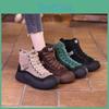 And Martin Thick Fleece Boots Thick Soled Autumnwinter Warm Lamb Wool Cotton Boots Nonslip Short Wool Boots