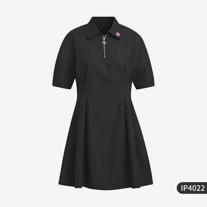 Adidas/Adidas Genuine Neo Strawberry Bear Women s New Sports Lapel Dress Ip4022 XS