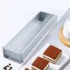 Tiramisu Cake Mold and Cake Shovel Aluminum Alloy Removable Non-Stick DIY Cake Mousse Muffin Pan for Home Baking Enthusiasts