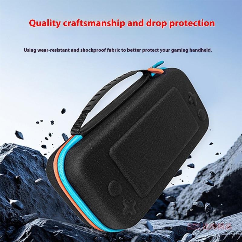Game Console Bag Scratchproof Storage Box for NS NS2 Protector Case with Card Slot & Pocket Travel Carrying Pouch
