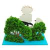 Sankei Studio Ghibli Mini Ponyo on the Cliff by the Riding the Pompom Paper Craft Sea, Boat, Non-scale MP07-40