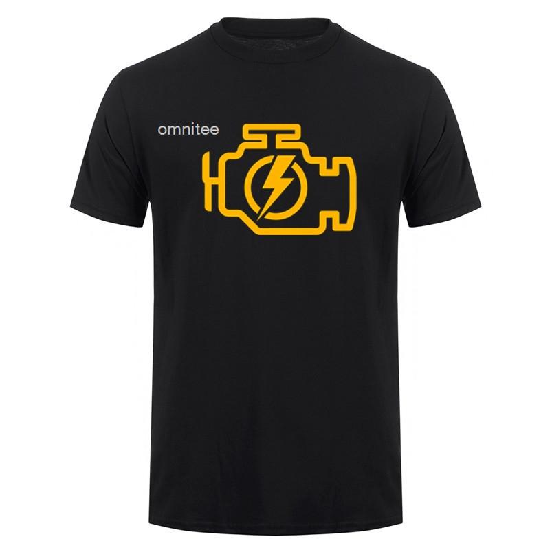 This Little Light of Mine Check Engine Light TShirt Funny Car Mechanic Auto Repair T Shirts Oneck Tops HJ064