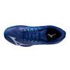 Mizuno Wave Exceed Light 2 Comfortable Shock Absorption Durable Low-Top Tennis Shoes Unisex Sneaker Deep-Blue 61GA231815
