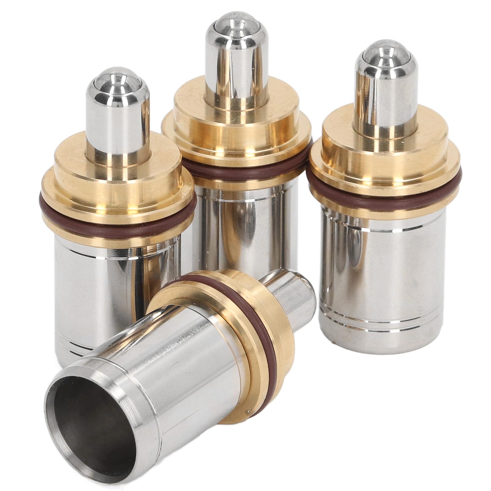 4 Piezas Botones de Joystick de Excavadora Goma de Sellado de Repuesto Botones de Mango de Acero Aleado para ZAX EFI