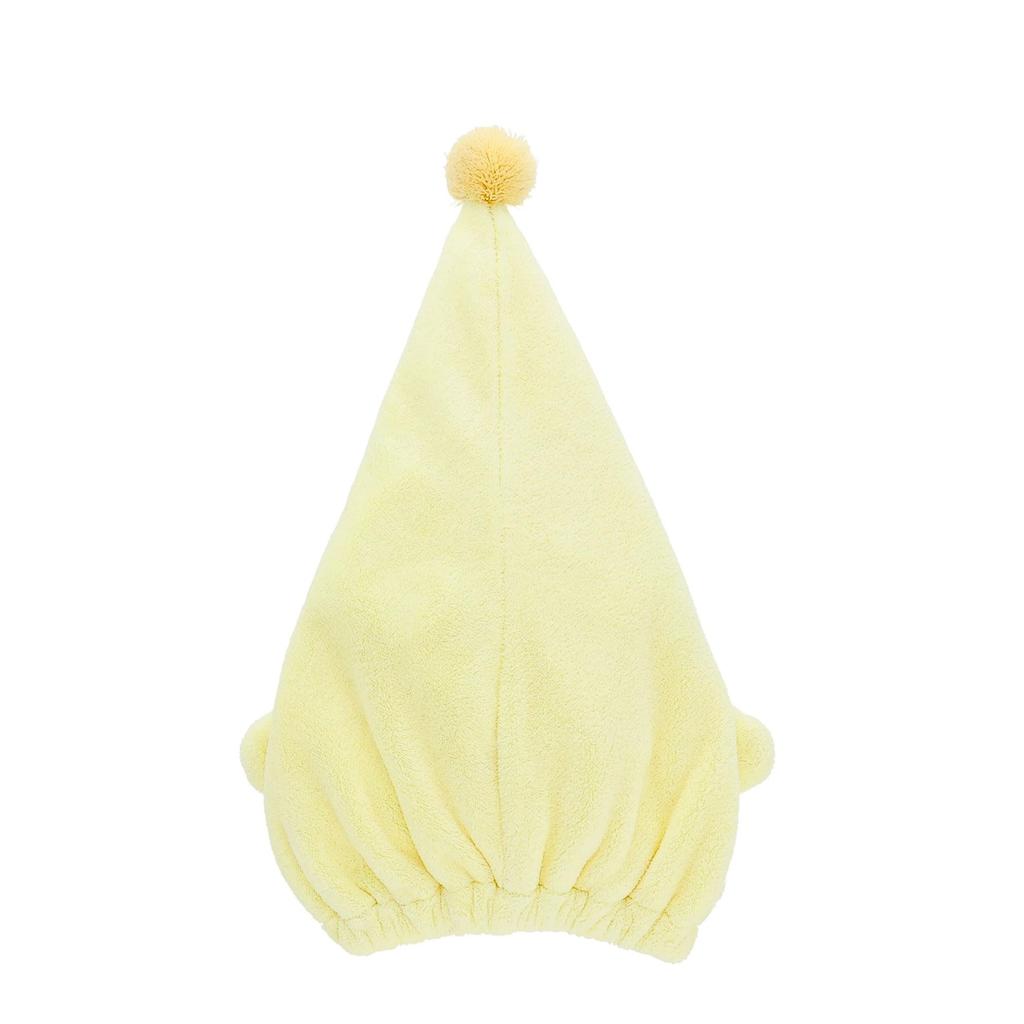 Marushin Towel Cap for Sanrio Pom Pom Hair Drying for Girls and Character 3765005000 Kids, Swimming, Purin, Towel, Absorbent, Quick-Drying, Boys,
