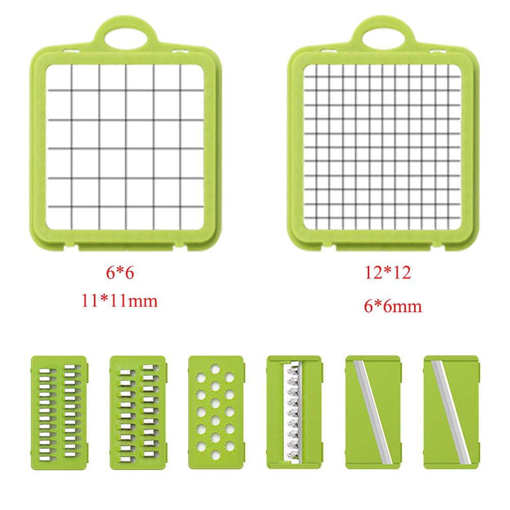 12 In 1 Multifunctional Vegetable Slicer Cutter Shredders Slicer With Basket Fruit Potato Chopper Carrot Grater