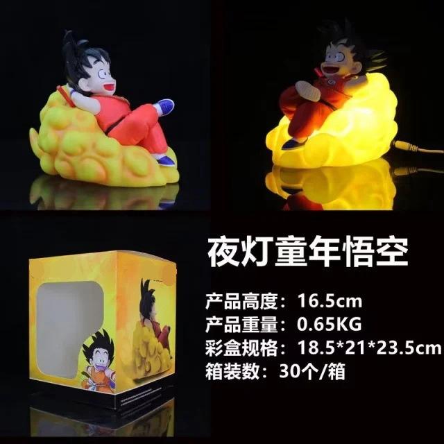 Super Saiyan GK Childhood Wukong, Glowing, Somersault Cloud, Little Wukong, Model, Boxed Figure