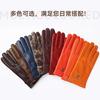 Womens Genuine Sheepskin Lined Winter Gloves Touchscreen Windproof Waterproof Driving Cycling Commuting