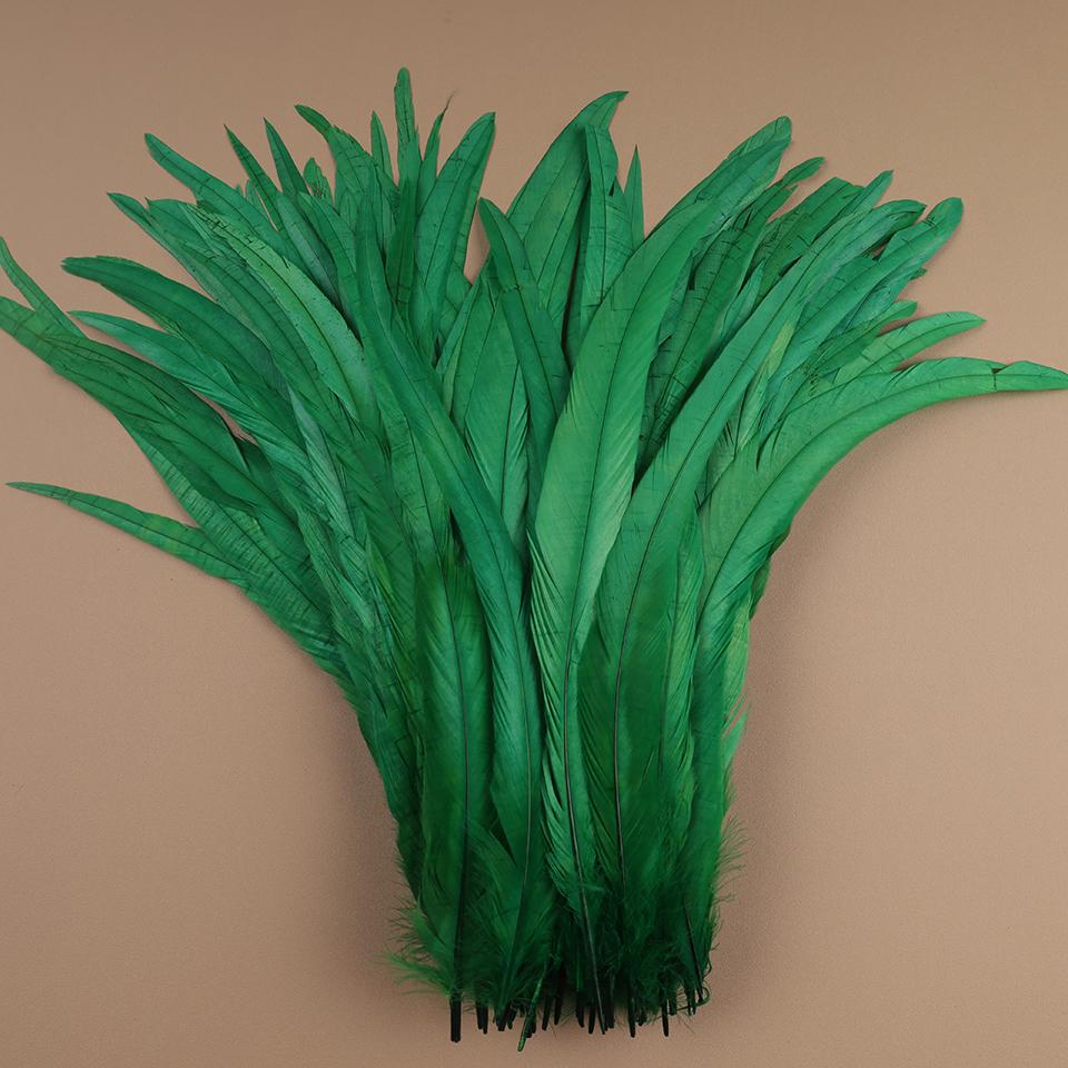 Rooster Feathers 35-40cm 40-45cm Handicraft Crafts DIY Natural Feather Handwork Party Plume Carnival Decoration