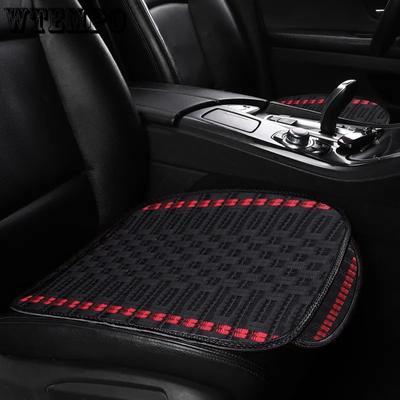 Cuscino Anteriore Singolo per Sedile Auto in Seta di Ghiaccio Estivo Fresco Antiscivolo per Tutte le Stagioni Cuscino Universale per Sedile Auto