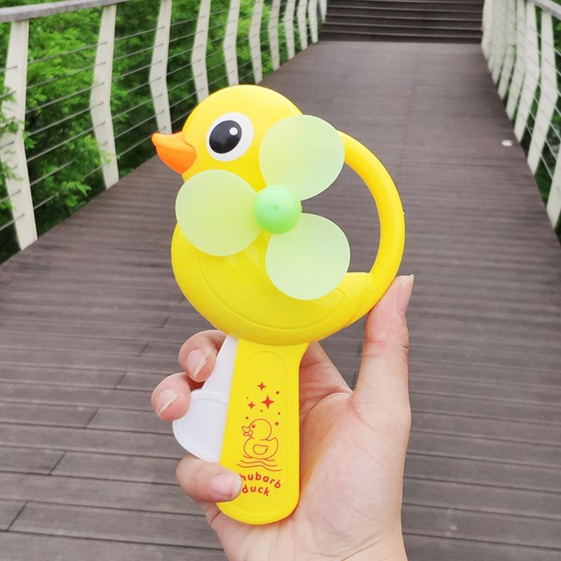 Cartoon Handheld Mini Fan - Summer Toy for Kids & Students