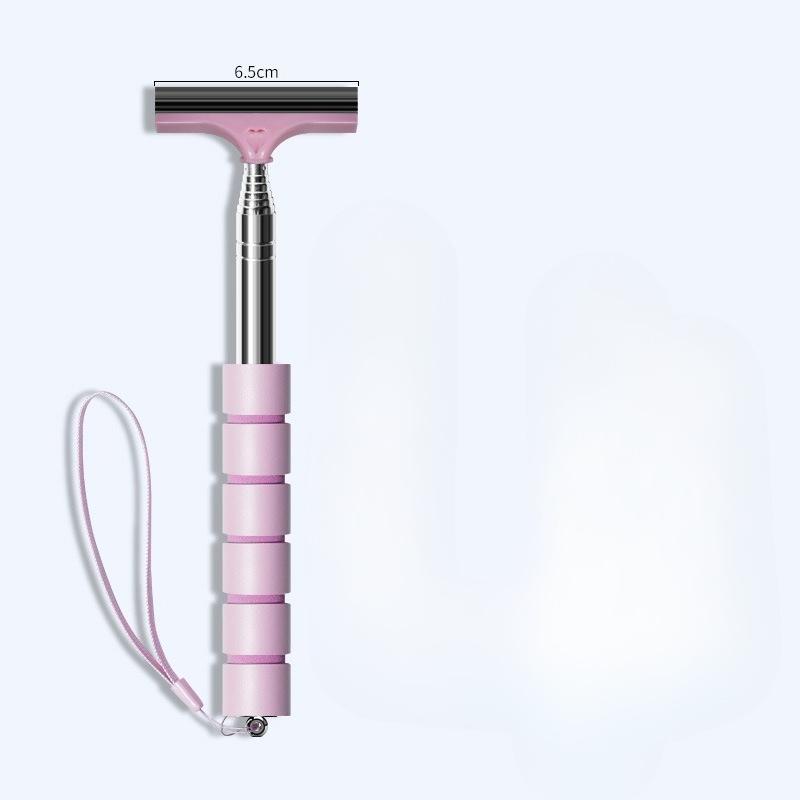 

1pc Retractable Windshield Wipers, Car Rearview Mirror Wipers with Retractable Long Pole, Retractable Car Glass Scraper