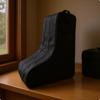 Tall Boot Bag Zipper Closure Storage Structured