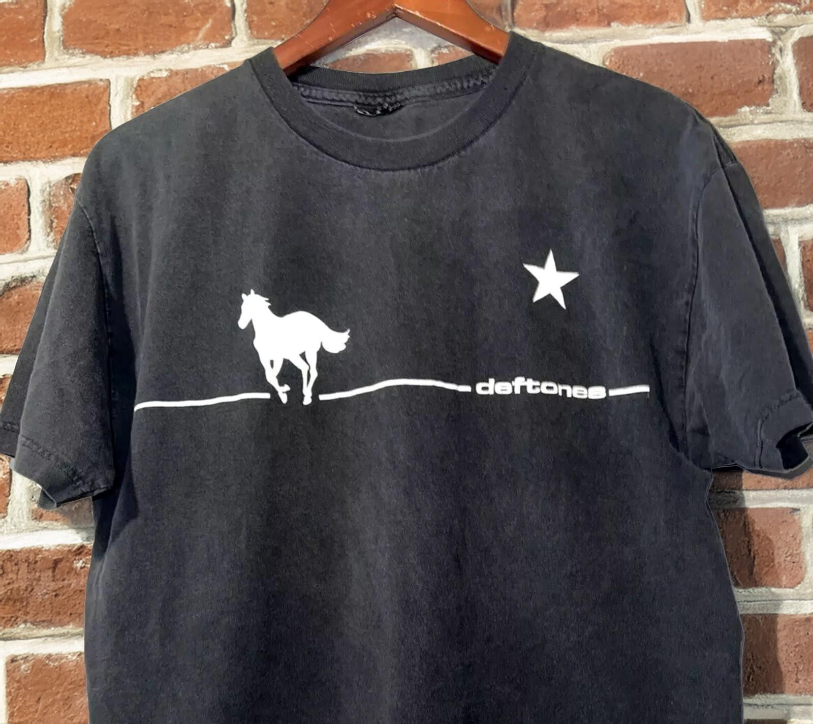 HOT! Deftones White Pony Tour Unisex Black T-shirt S-5XL M
