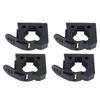 Roof Rack Shovel Holder Aluminum Alloy Quick Release Clamp Mounting Bracket Kit Universal for ATV UTV RV Van Truck Boat