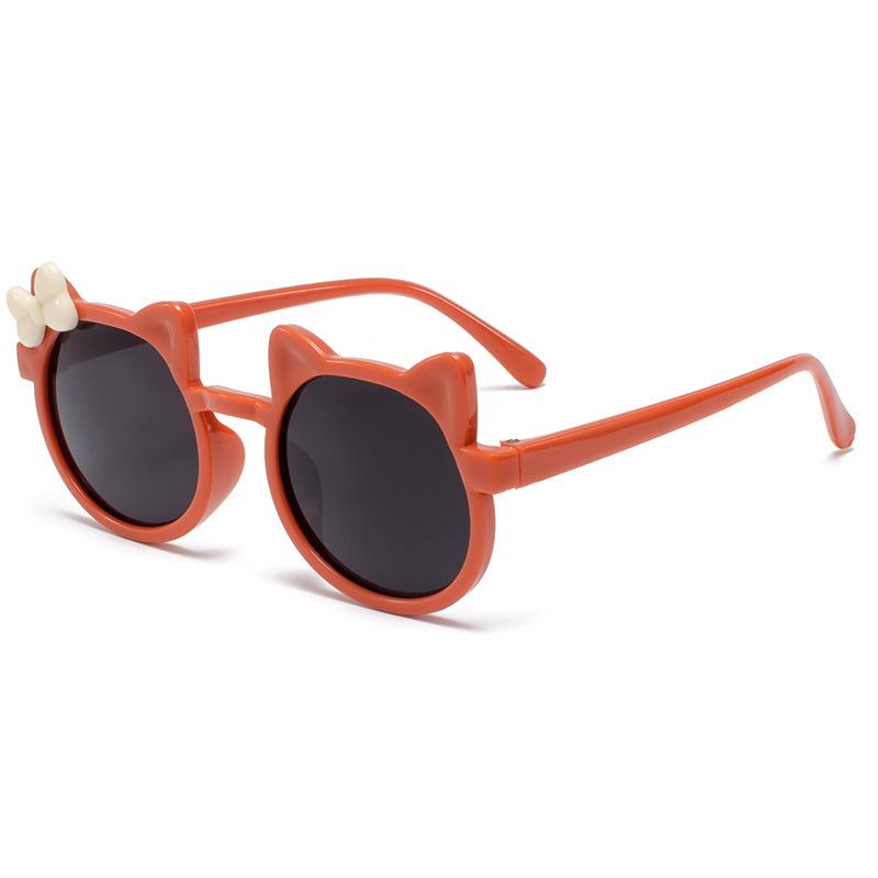 Children'S Sunglasses Cute Bow Cartoon Children'S Fun Sunglasses Shading Girls Sunglasses Multi-Color