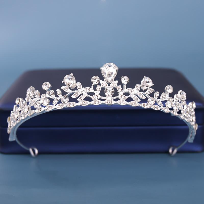 Bride 'S Headdress Hair Crown Women 'S Wedding Hair Ornament Silver Bride 'S Headdress Gold Headdress Women 'S Gift