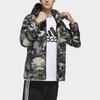 adidas Mh Wb Camo Camouflage Sports Hooded Jacket Asia Edition Camouflage Men's GF3966