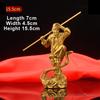 Brass Monkey Buddha Sculpture Qi Tian Da Sheng Creative Decoration Home Decor, Living Room, Bedroom, Office, Desktop Crafts, 1Pc