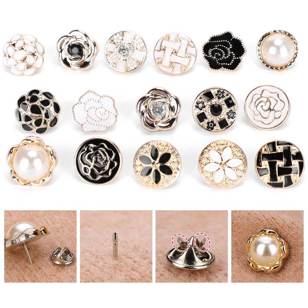 30 szt. Przypinki do kołnierzyka Bez gwoździ Płaszcze Swetry Koszule Dekoracyjne Ukryte Odpinane Narzędzie