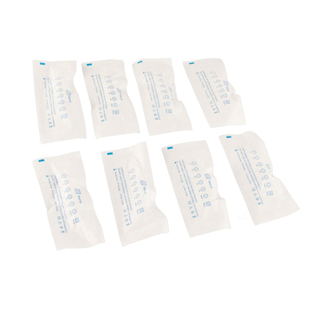 10Pcs/Set 10Types Eyebrow Tattoo Cartridge Rotary Electric Microneedle Stamp Skin Pen Needle