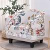 Tub Chair Cover Stretch NonSlip Armchair Slipcover For Living Room Elastic Couch Covers Bar Counter Reception Pastoral Club