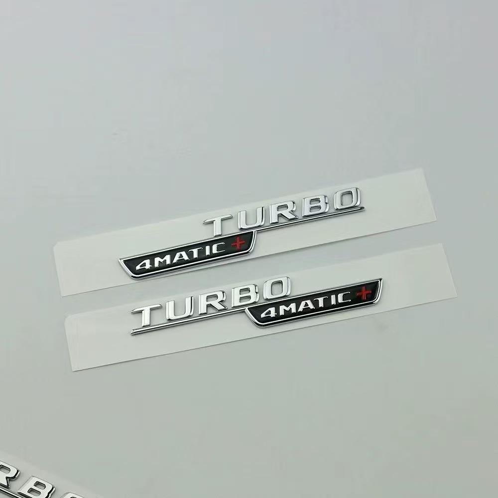 FFYE5 For Mercedes Benz CLA 45 S AMG C117 C118 CLA45S TURBO Car Trunk Badge Emblem Logo Sticker Letters Auto Accessories