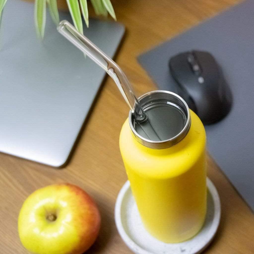 6Pcs 3sizes Glass Straws Reusable Drinking Straws for Cocktail Smoothies Transparent Eco-Friendly Long Bottles Glass Straws